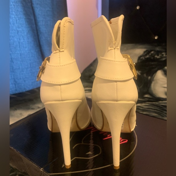 double zip up open toe - Picture 4 of 5